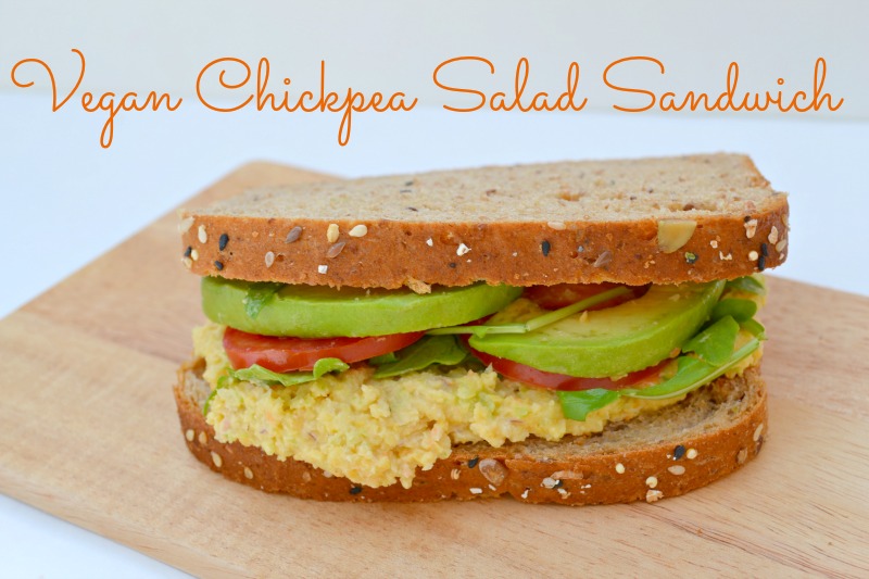 Vegan Chickpea Salad Sandwich