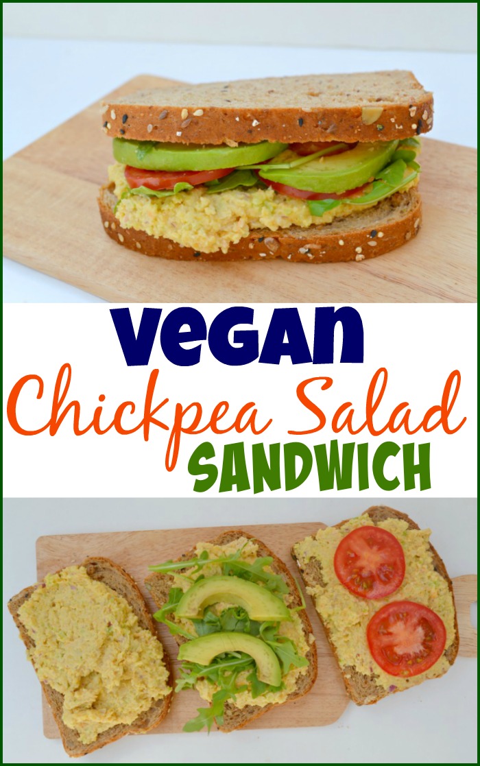 Vegan Chickpea Salad Sandwich