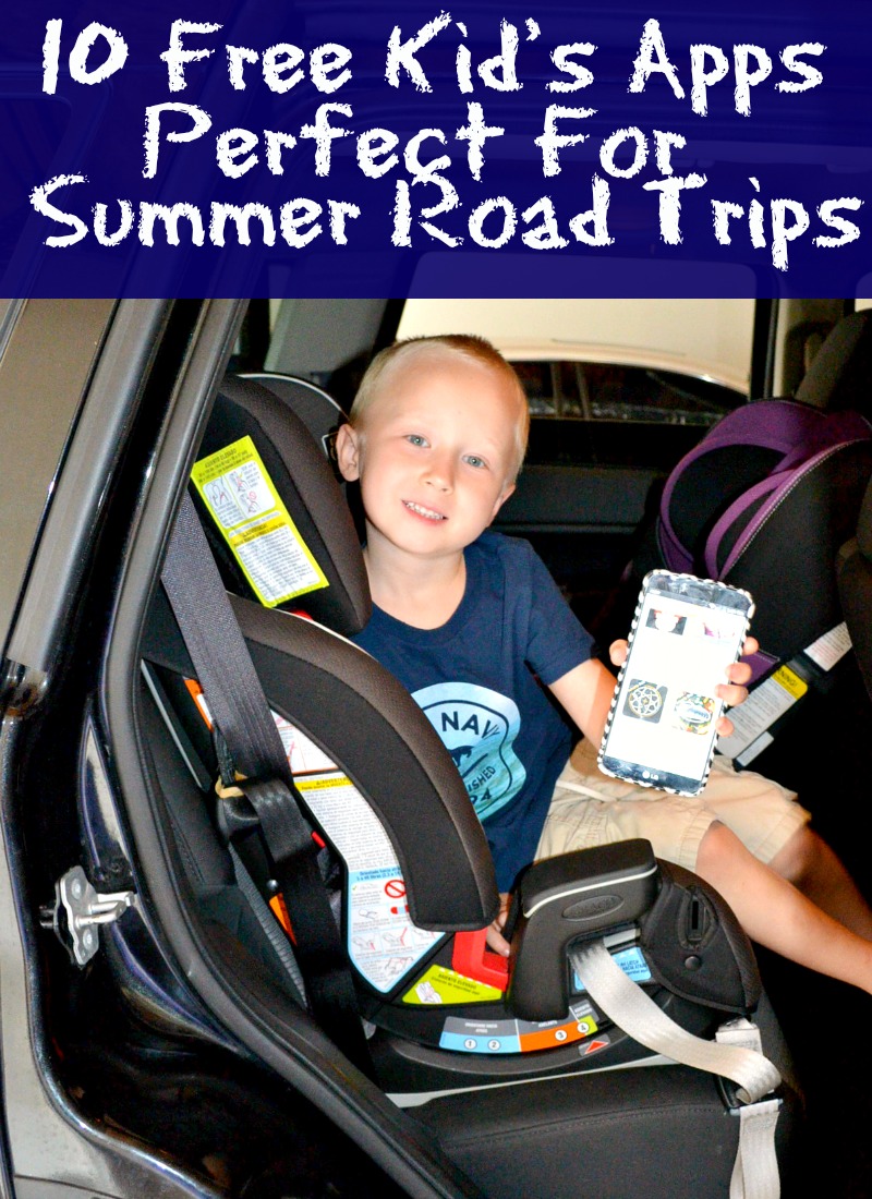 10 Free Kid's Apps Perfect For Summer Road Trips
