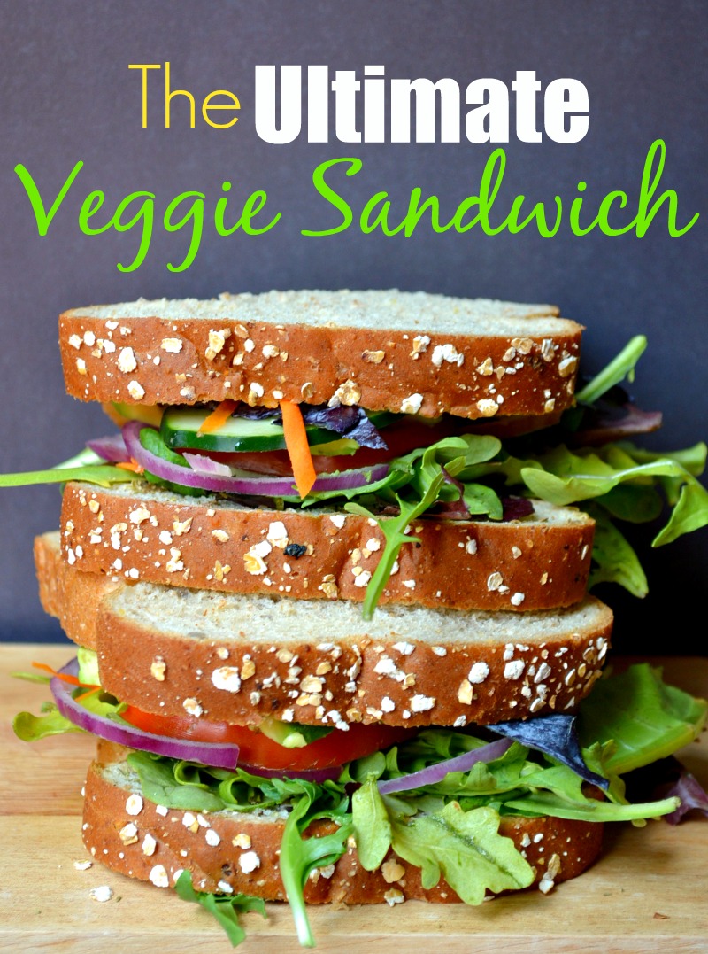 The Ultimate Veggie Sandwich