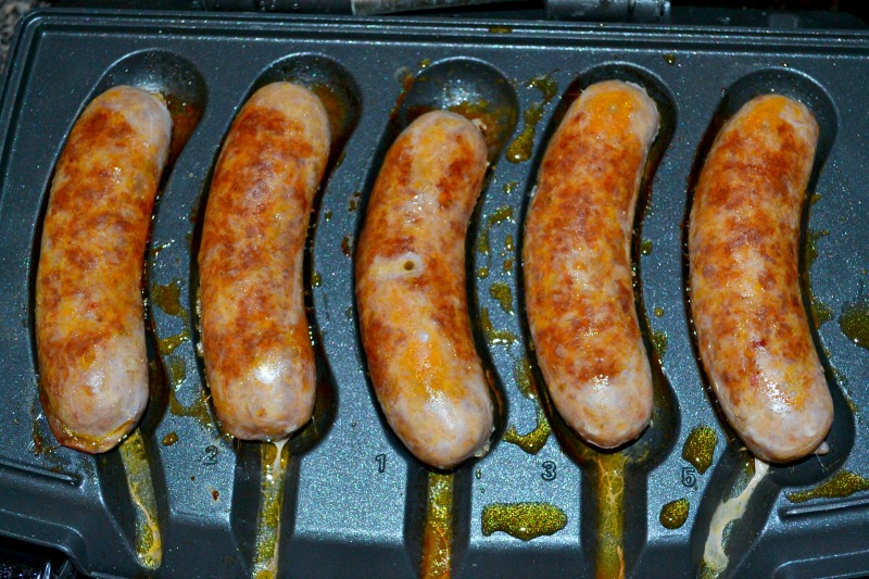 Johnsonville Sizzling Sausage Grill Makes Cooking Indoors Easy & Enjoyable