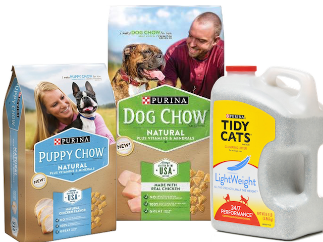 Great Offers On Tidy Cat Litter & Dog Chow Natural Products