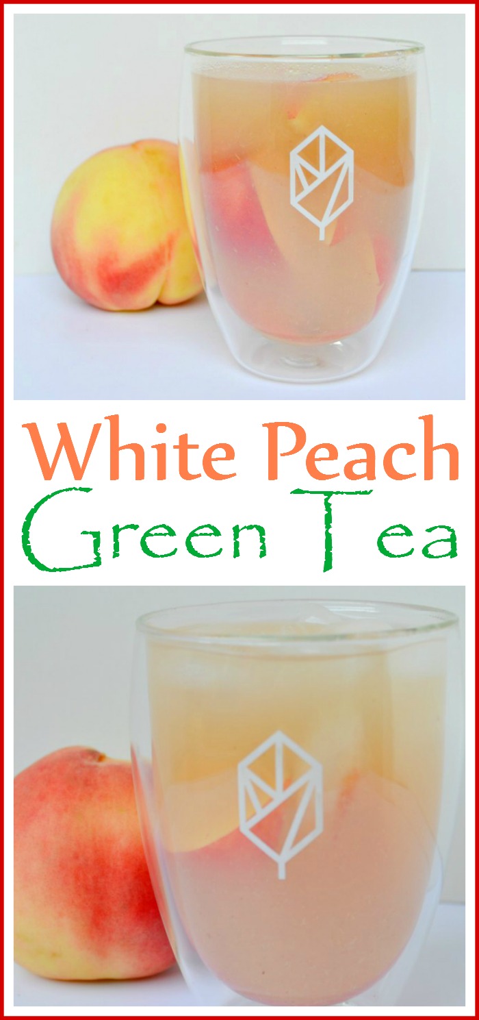 Easy White Peach Green Tea