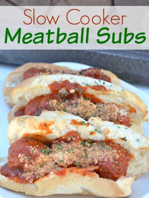 Easy Slow Cooker Meatball Subs – Miss Frugal Mommy