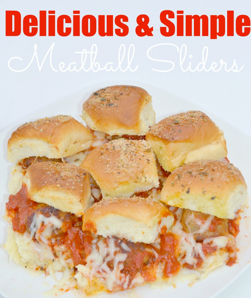 Delicious & Simple Meatball Sliders