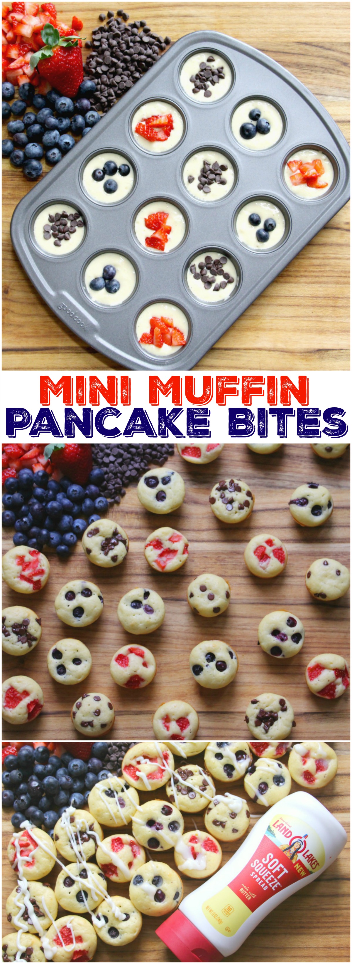 Mini Muffin Pancake Bites