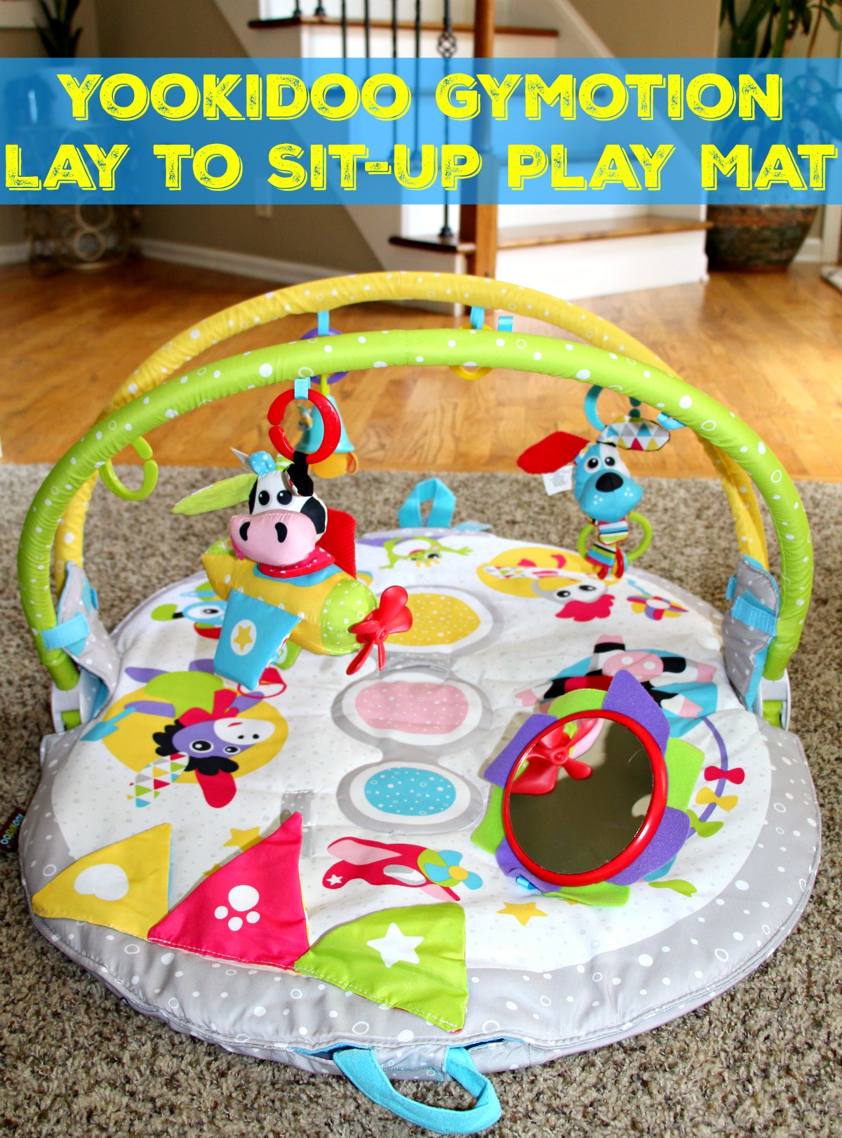 Yookidoo Gymotion Lay to Sit-Up Play Mat