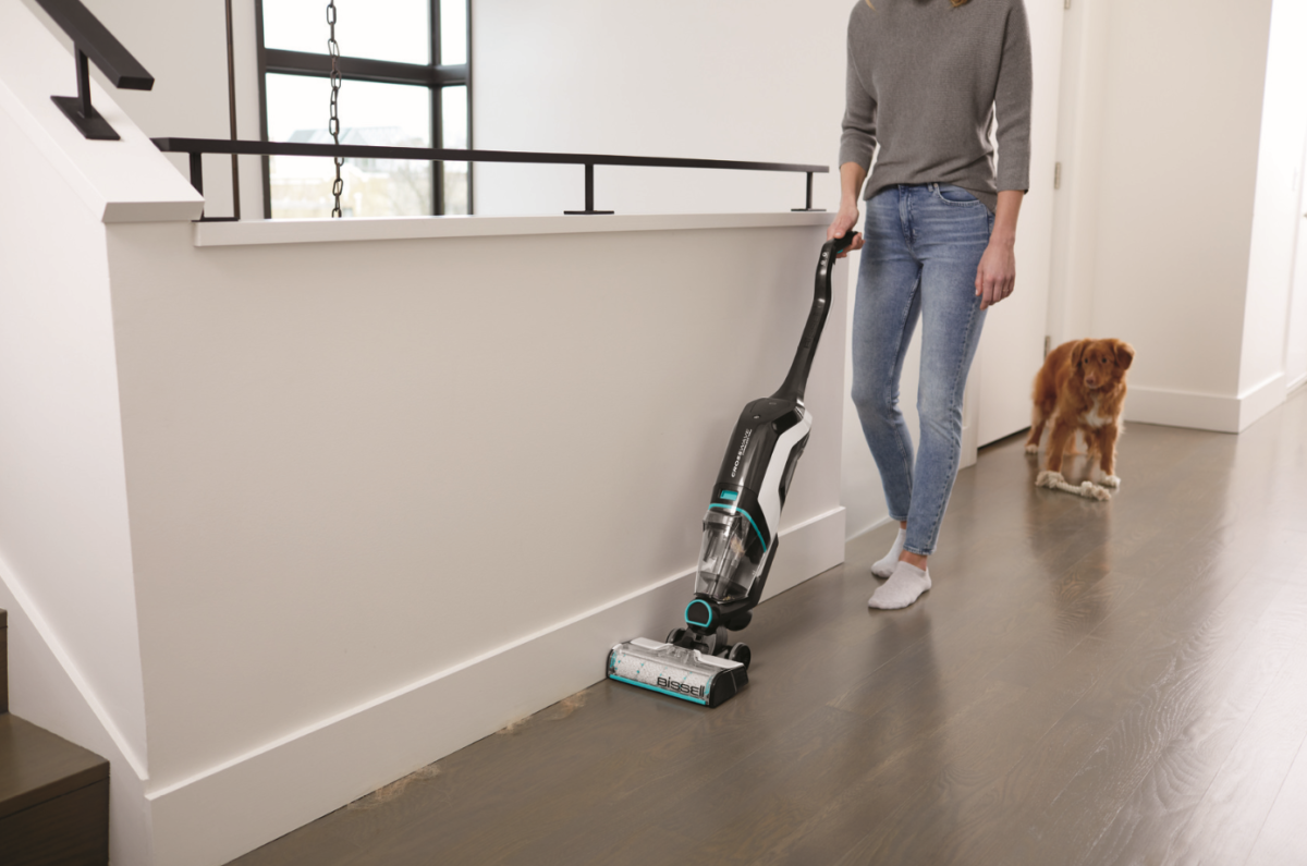The New BISSELL CrossWave Cordless Max Vacuums & Washes Your Floors At The SAME Time