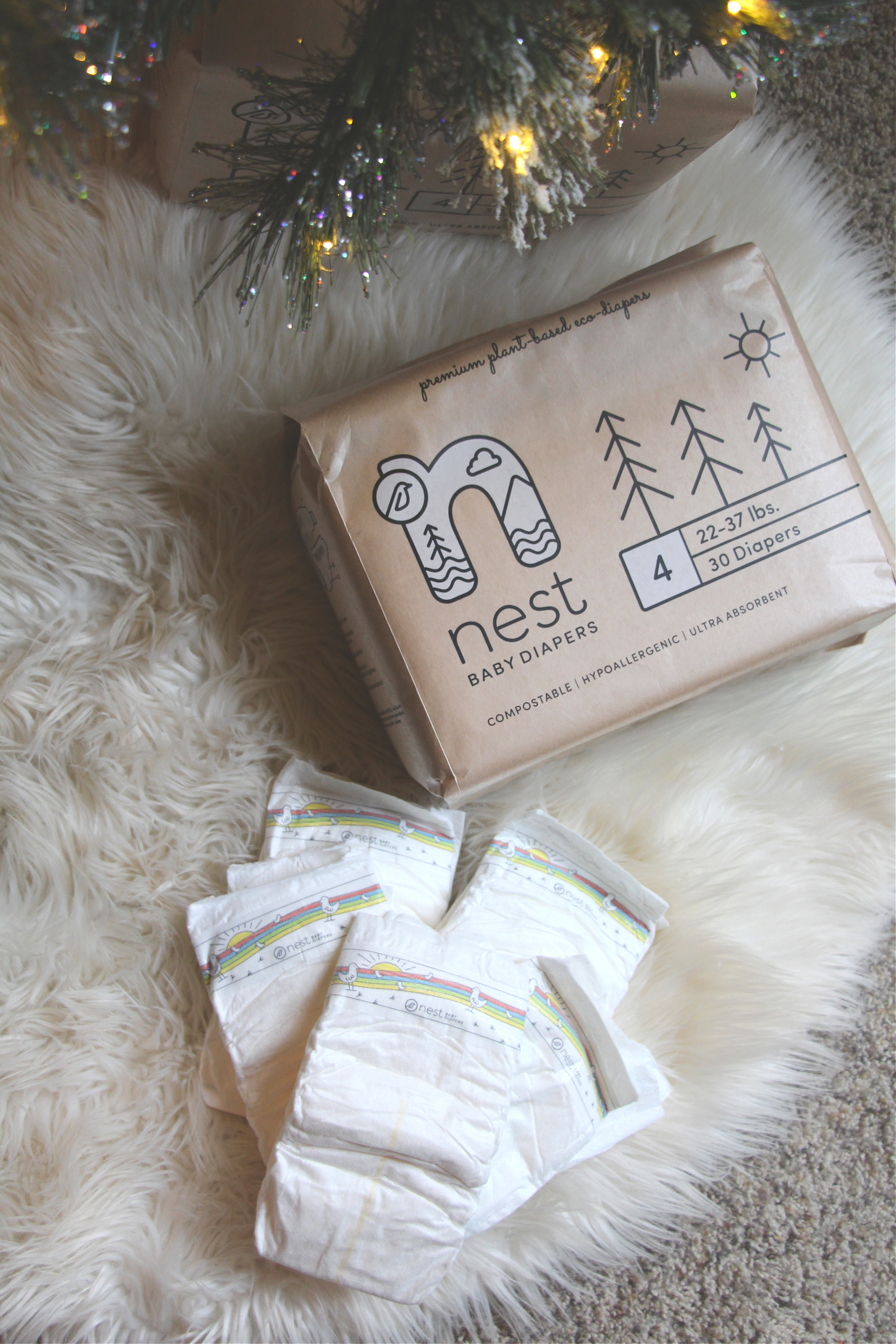 Say Hello To Nest Biodegradable & Compostable Diapers!