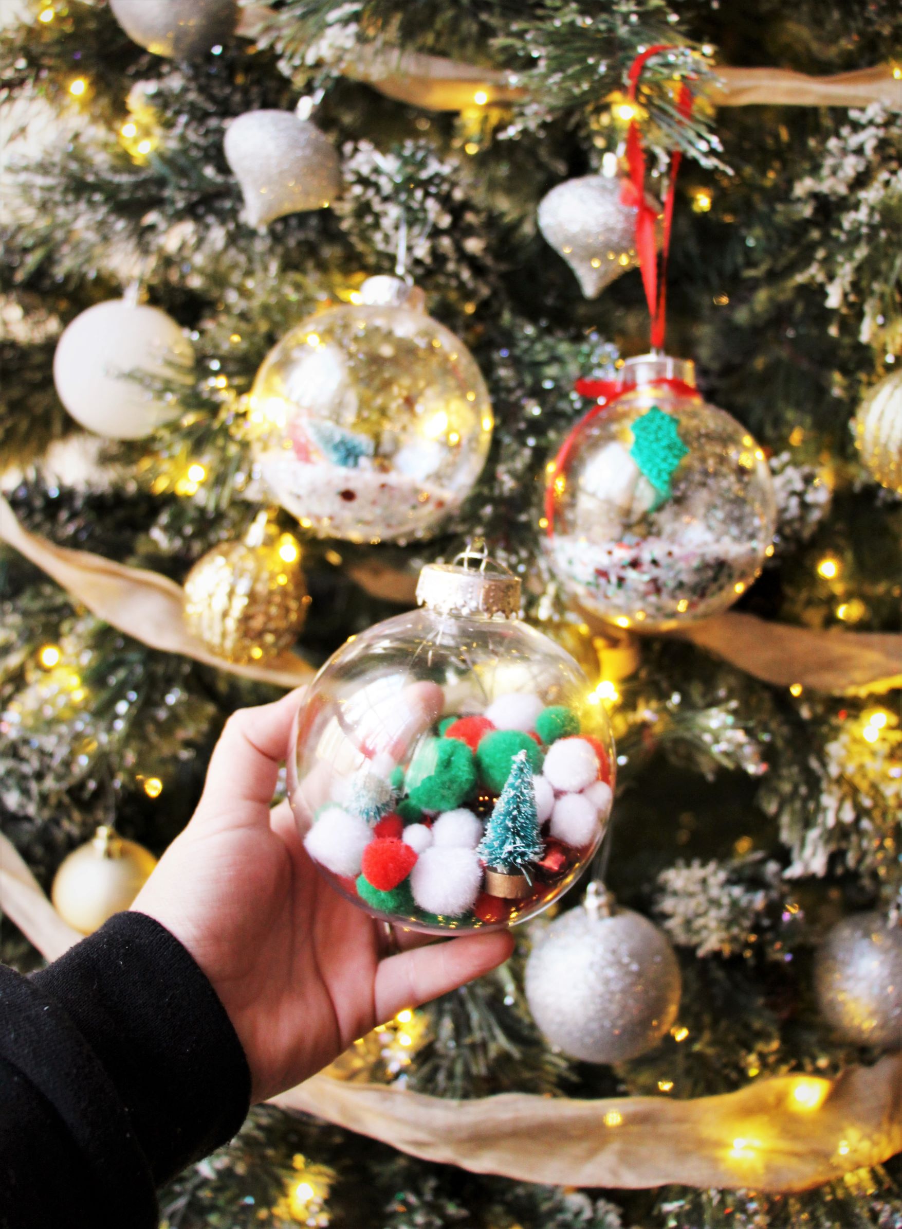 DIY Dollar Store Christmas Ornaments